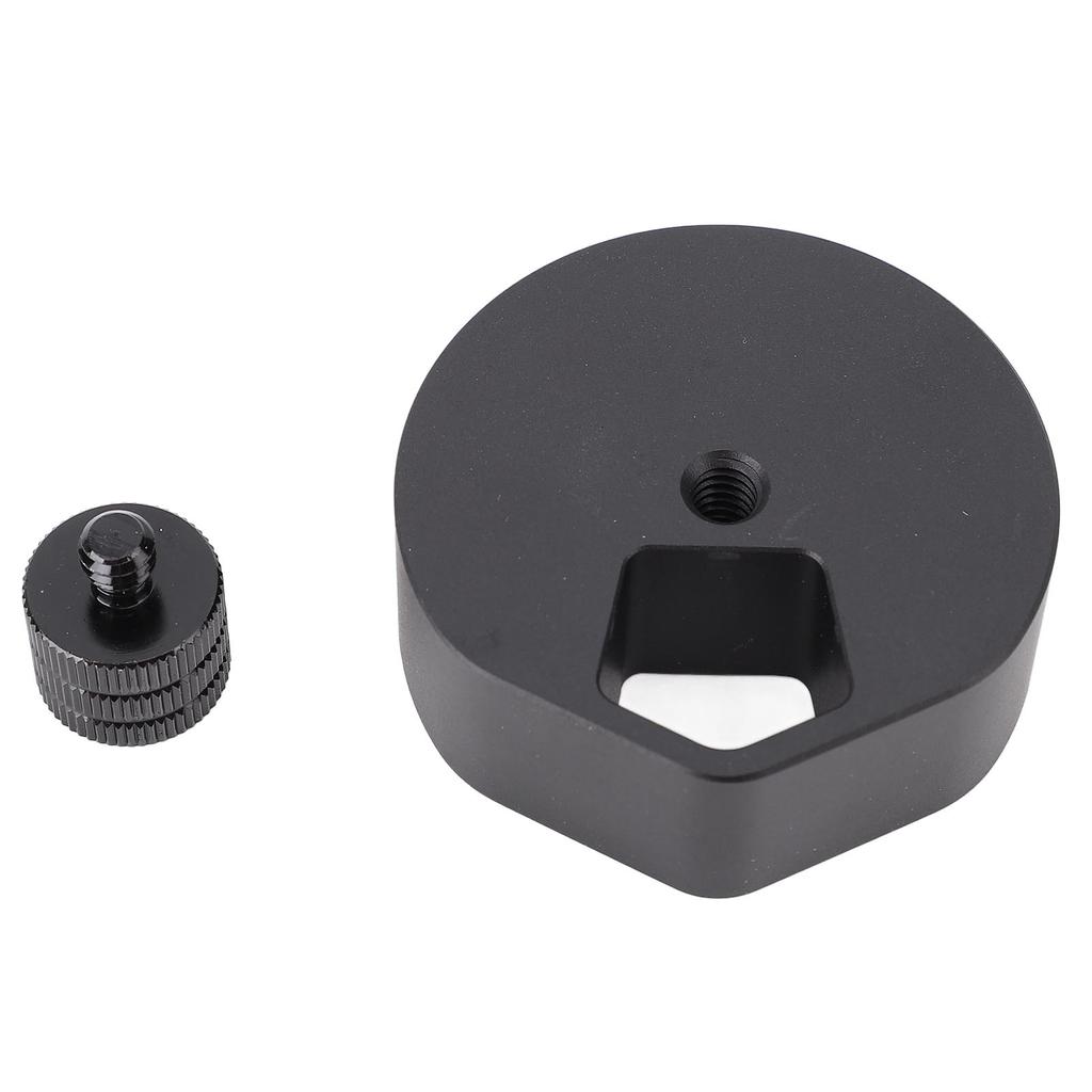 Aluminiumlegierung Stativhalterungsadapter mit 1/4 20 Zoll Gewinde auf 3/8 16 Gewinde für Wohnmobilanhänger Campingfahrzeug Yacht