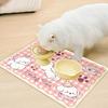 Pet Food Mat Dog Cat Water Bowl Mats 11.8x15.8 Inch Absorbent Quick Drying Non-slip Placemat Pad For Indoor Floors Room