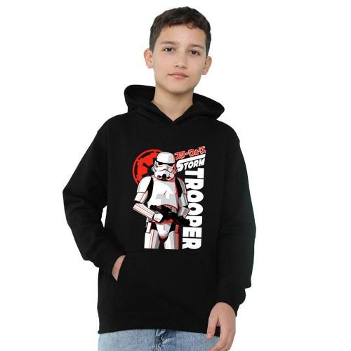 Star Wars Childrens/Kids Manga Stormtrooper Heather Hoodie