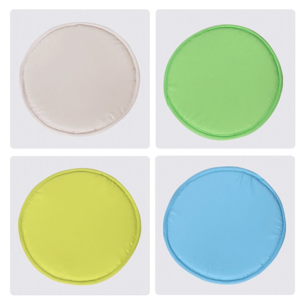 Washable Round Chair Pad Sponge Circular Stool Cushion Soft Sit Chair Cushion  For Home Office
