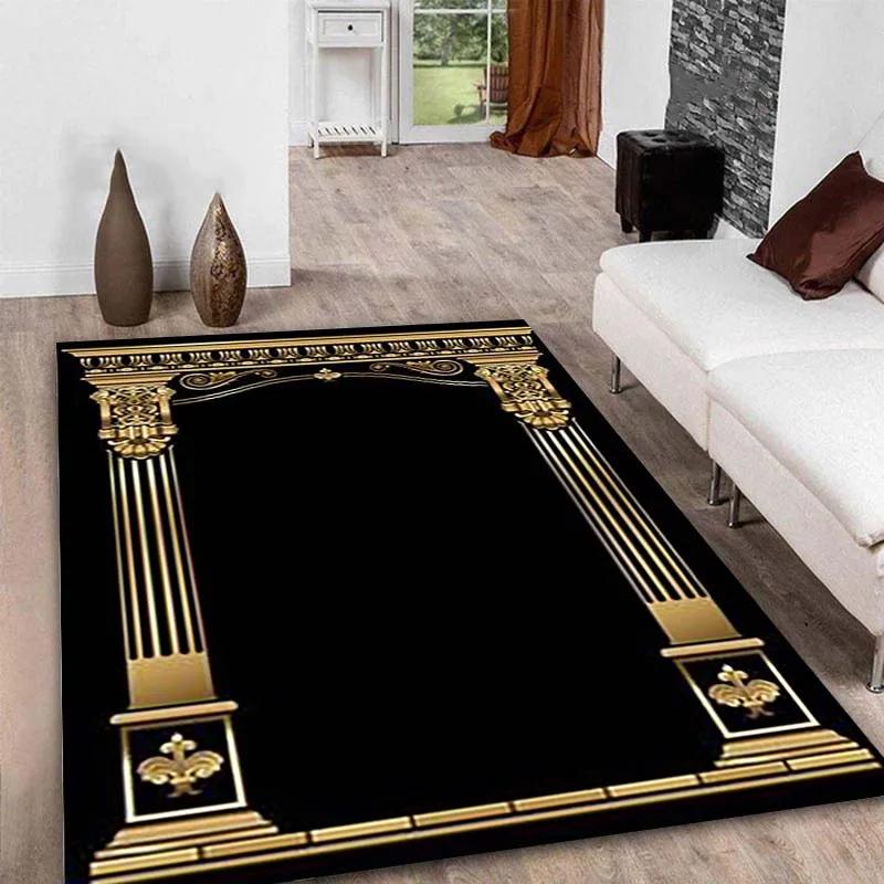 Tapis de prière pour le Ramadan Kareem, tapis de sol antidérapant pour la prière musulmane, idéal pour les fêtes islamiques.