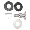 22mm Thru Hull Exhaust Skin Fitting Socket 316 Stainless Steel Tube Pipe Socket for Yachts Ship Diesel Heater Vents