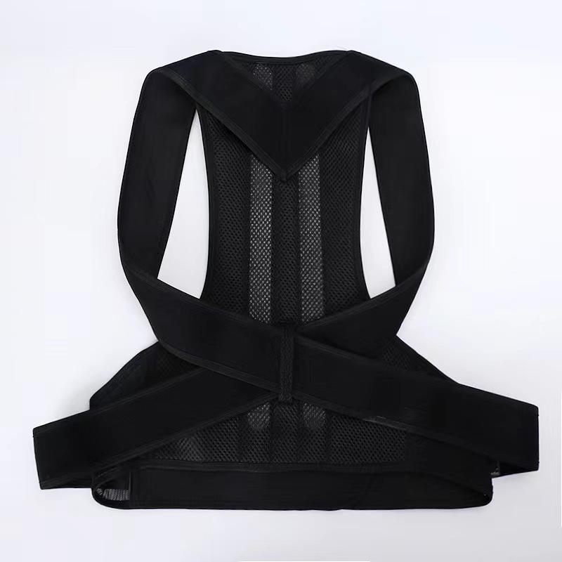 Posture Support and Correction Belt with Reinforced Straps
