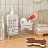 4pcs Cute Puppy Kitchen Sponge Set Thick and Durable Dishwashing and Cleaning Tools Supplies Kitchen Accessories