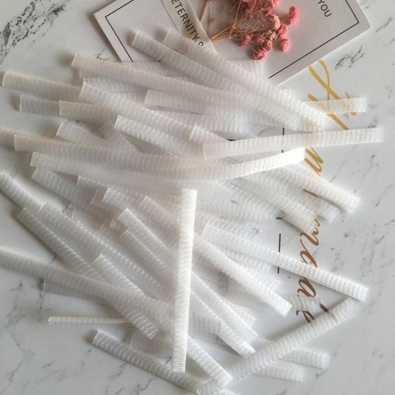 50 Stück Make-up-Pinsel Schutznetz 1 cm breit Kosmetikwerkzeuge Stiftabdeckung