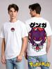 2026 Oversized Vintage Pokemon Gengar Parent-child T Shirt Men Women Anime Cotton Short Sleeve Tee Streetwear Summer Y2k Tops