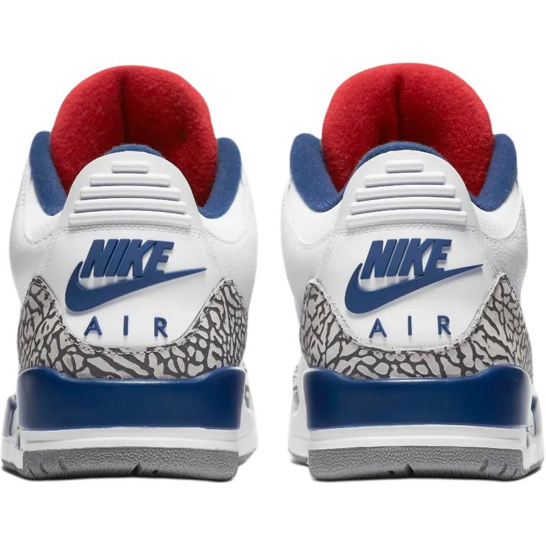 New Jordan Air Jordan 3 Anti Slip Wear Resistant High Top Toddler Shoes White Blue Infant And Toddler 832033-106