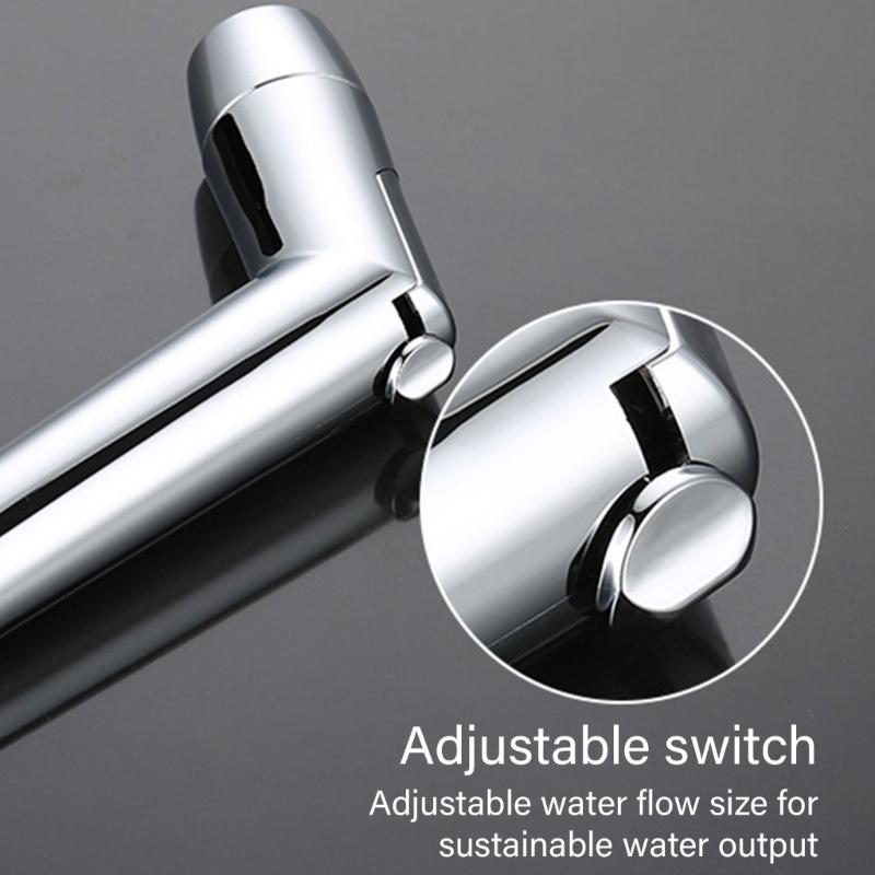 Multifunction Hand Held Toilet Bidet Sprayer with Pressurized Designs Convenient Multiple Bidet Sprays for Efficient Clean