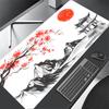 Anime Sakura Pattern Large Desk Mat Cute Gaming Mouse Pad Non-Slip Rubber Keyboard Deskmat Laptop Computer Office Accessories