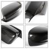 Exterior Side Door Mirror Shell Decor Cover for Dodge Charger 2010+ Carbon Fiber