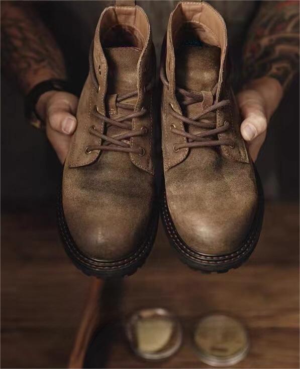 Madden Herre Mid-Cut Retro M43 Desert Skinnstøvler
