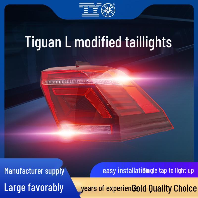 

Compatible with 17-22 Tiguan: High-End LED Dynamic Taillight Assembly with Dual Reversing Light. ABS/PMMA Material