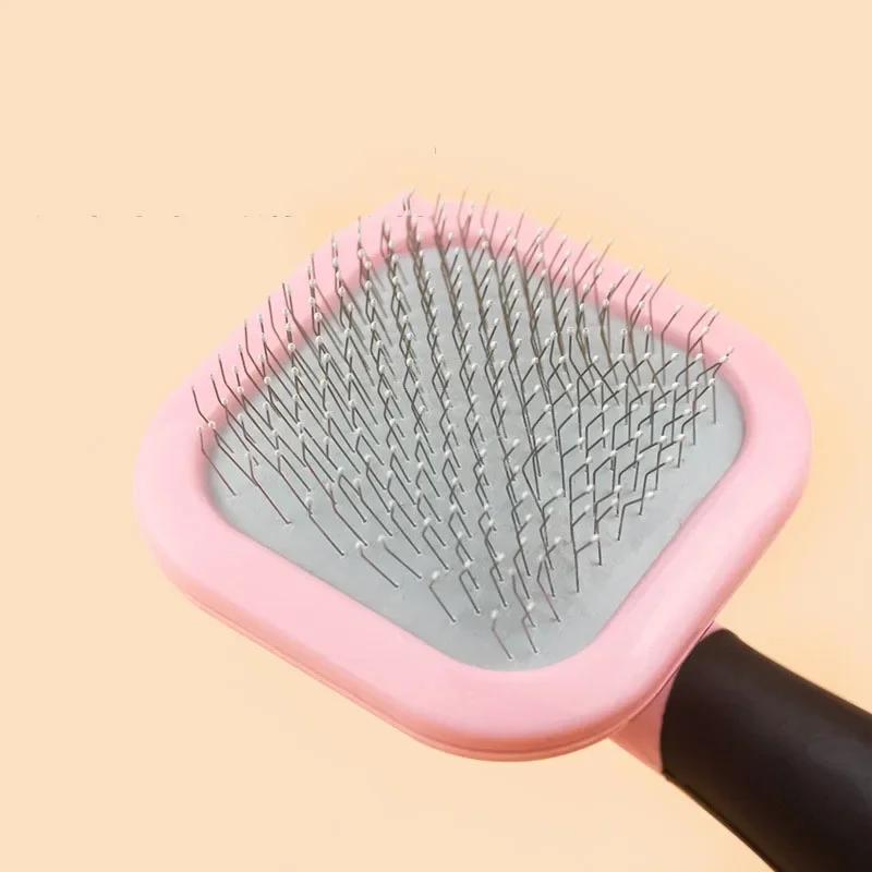 Pet Needle Combs Rotatable Slicker Brush Small Medium Dogs Hair Brushes Hair Removal Knotting Comb Grooming Supplies For Dog Cat