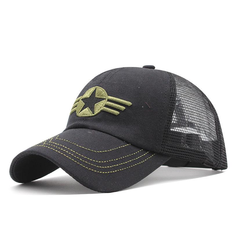 

Outdoor Hat Men S Summer Mountaineering Adventure Baseball Cap Spring And Autumn Leisure Sports Cotton Shade Cap Adjustable чорний