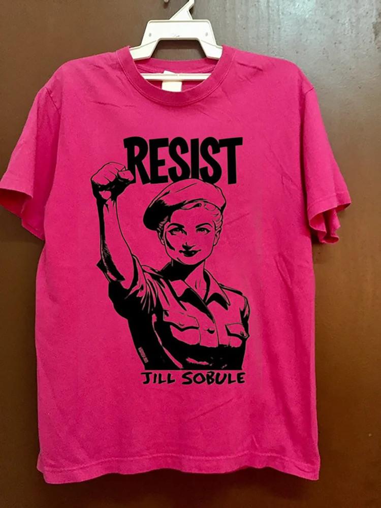 Remembering Jill Sobule Singer Short Sleeve Pink All Size T-Shirt Unisex T-Shirt XXL