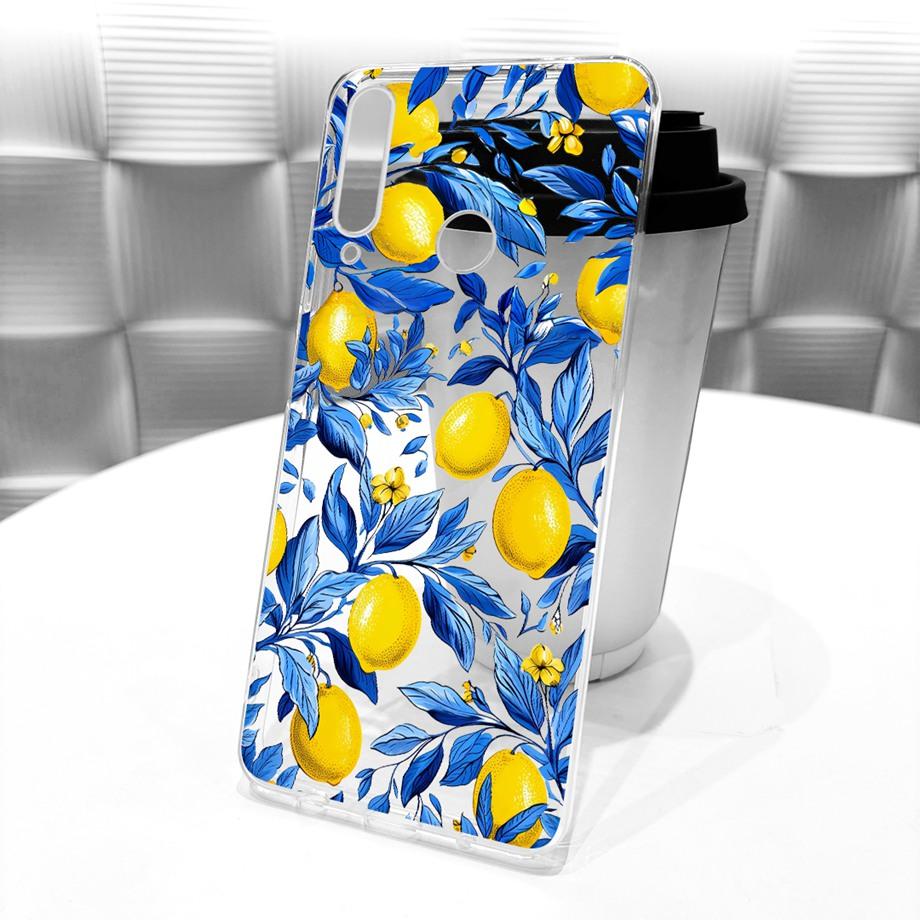 Pentru Huawei Y6P Huawei Y6 Y6s 2019 Y6 Pro Carcasă Telefon Imprimată cu Flori Fluturi Fundă Bumper Silicon Moale Transparent Fundas