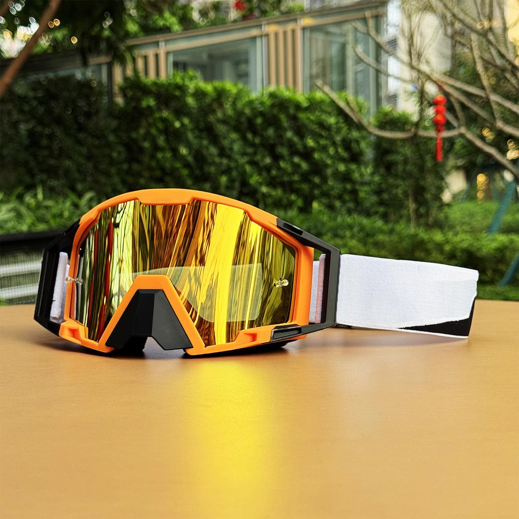 Motorcycle Goggles Men's Moto Cross Riding Windproof And Sand Resistant Detachable Off-road Helmet Glasses