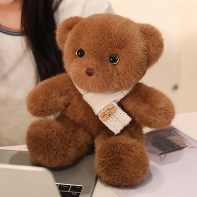 Schal Bär Plüschtier Puppe Paar Teddybär Puppe Kind Schlafbegleitung Spielzeug Hochzeitsfeier
