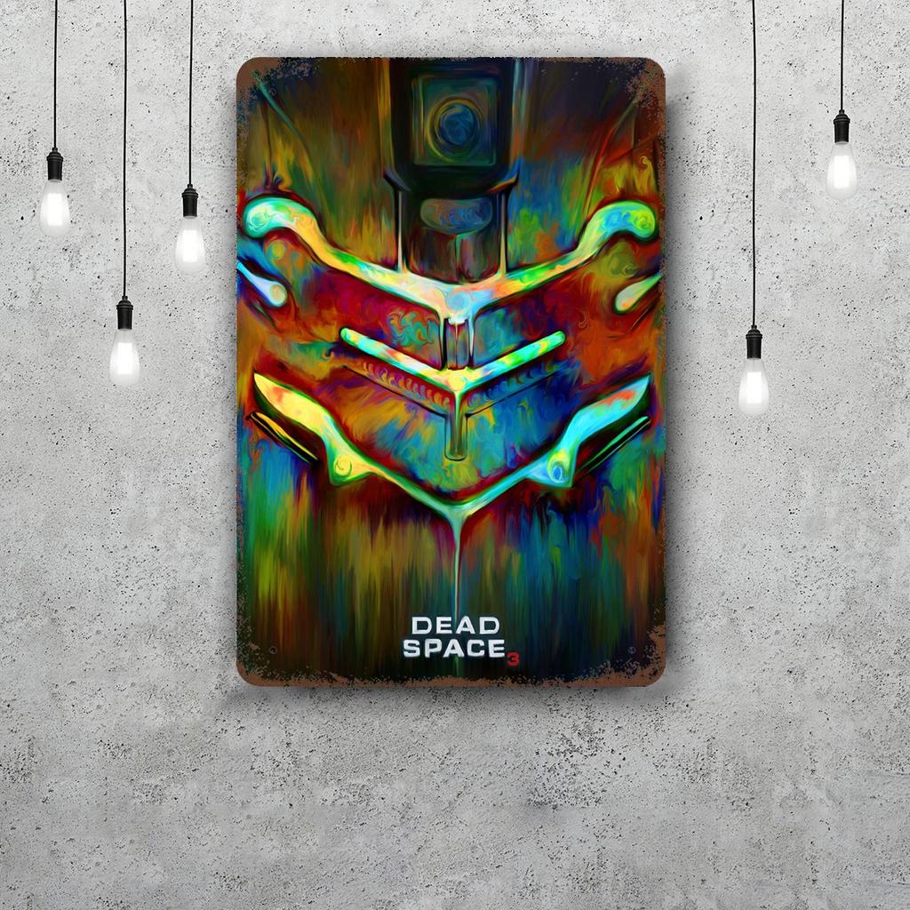 Dead Space Game Vintage Tin Sign Home Decor Wall Decor Art Wall Mural Room Decoration Decor Retro Metal Sign Plate Bar Posters