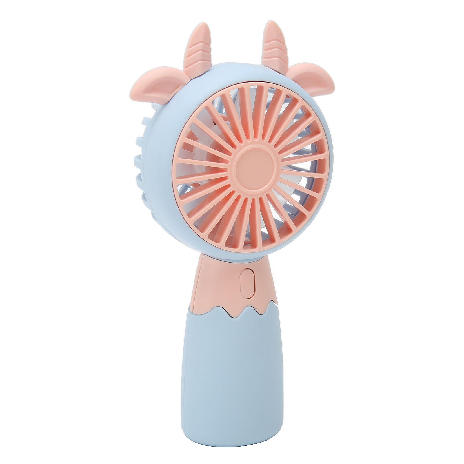 

Mini Handheld Fan USB Portable Ergonomic Design Intensive Grid Design 300mAh Cute Handheld Small Fan for Summer