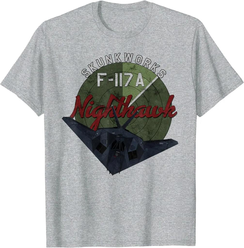 F-117 Nighthawk Stealth Airplane Men T-shirt Short Sleeve Casual Cotton O-Neck T Shirt