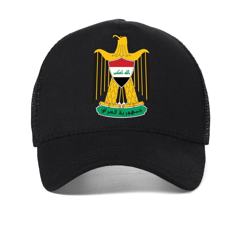 Coat of arms of Iraq Baseball Cap Fashion Men eagle Bundesadler caps summer Adjustable Mesh Trucker hat Patriot Hats