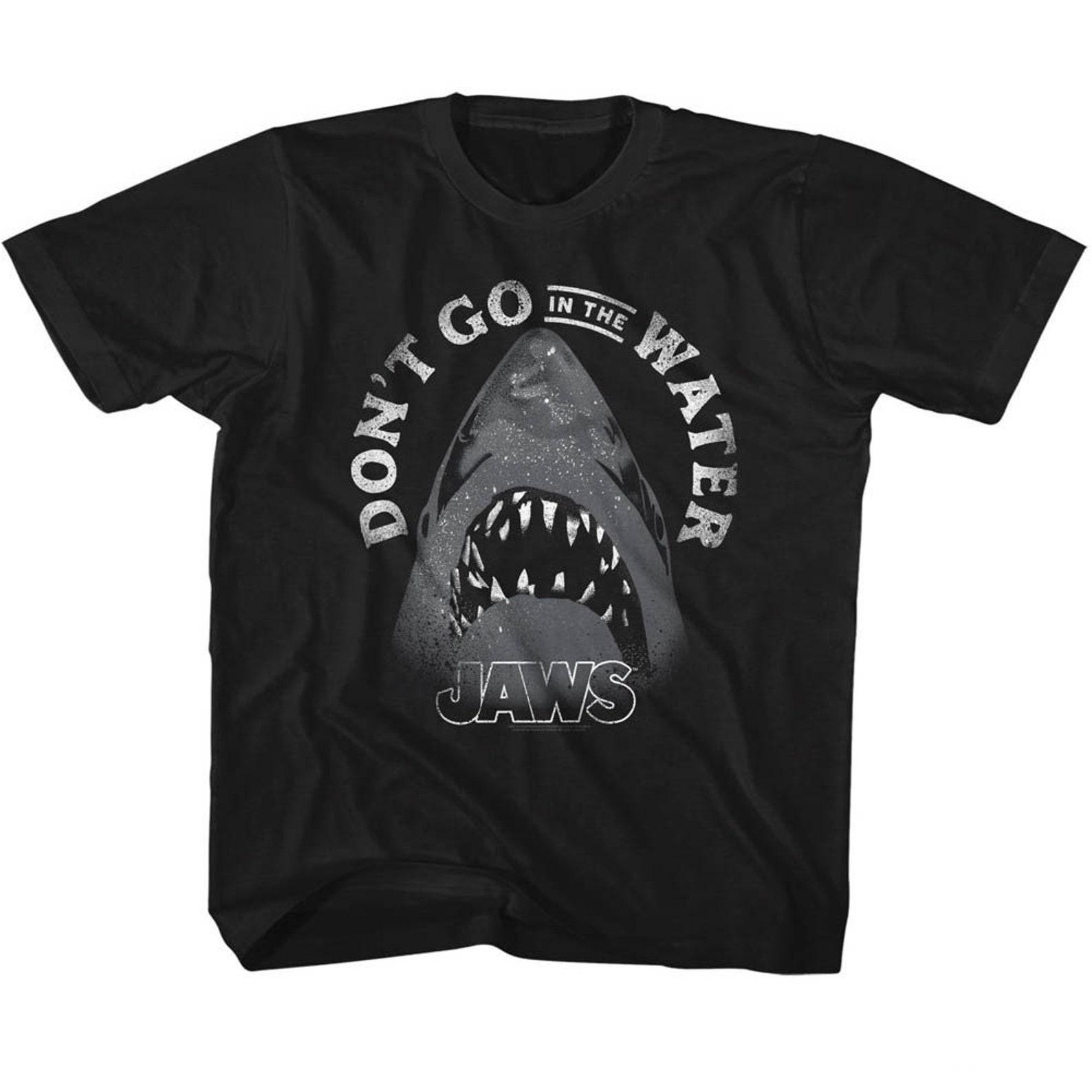 Jaws Text Arch Black Children s T-Shirt S