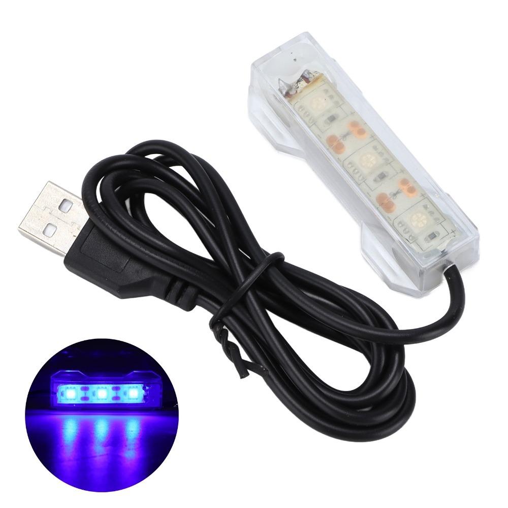 

USB-подсветка для аквариума Пластиковая разноцветная светодиодная подсветка для аквариума Светодиодная погружная подсветка для аквариума CN Plug синий