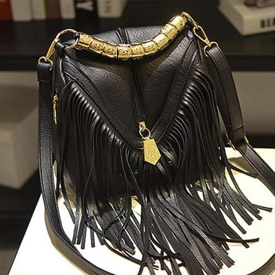 Moda Püskül Kadın Küçük omuzdan askili çanta Bayanlar Vintage Çanta Kadın askılı çanta Kadın Saçaklı Crossbody Çanta Bolsas De Mujer