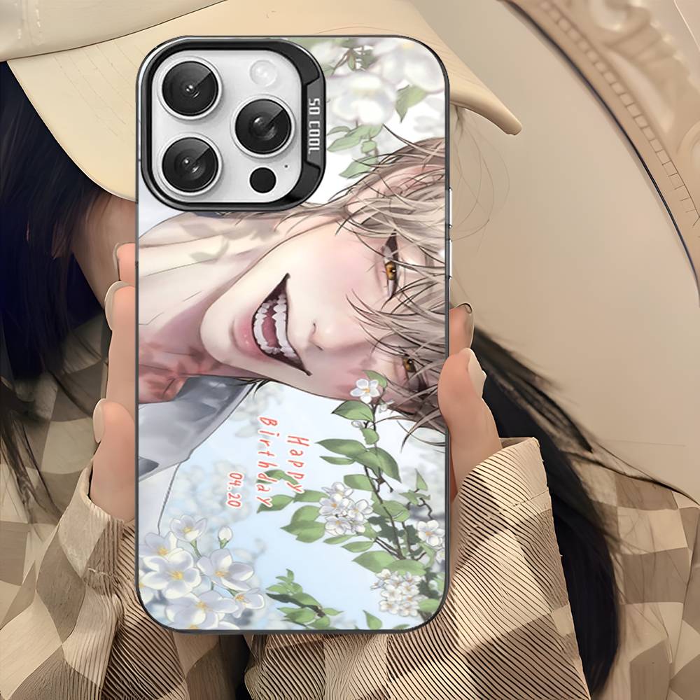 

Negative Romance Bl Phone Case For IPhone 17 12 11 13 14 15 16 Pro Max Plus Silver Color Cover iPhone 17 Pro