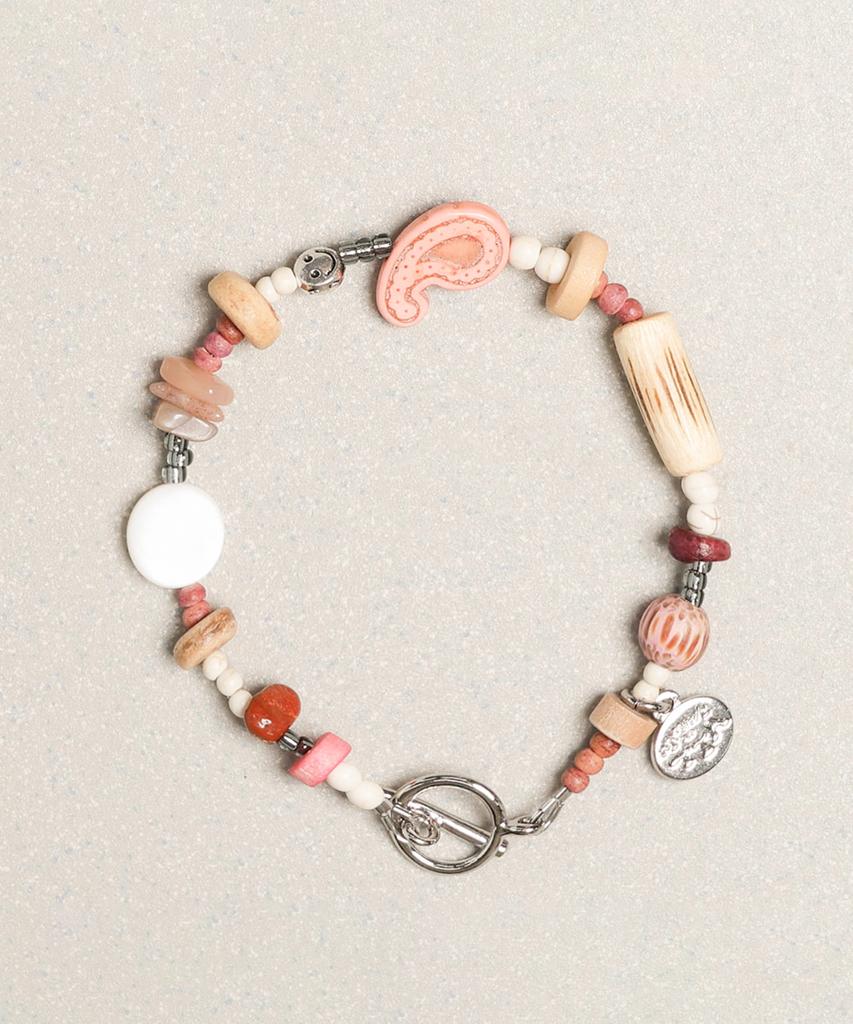 Towtow Archive Paisley Symbol Bracelet Taffy Pink