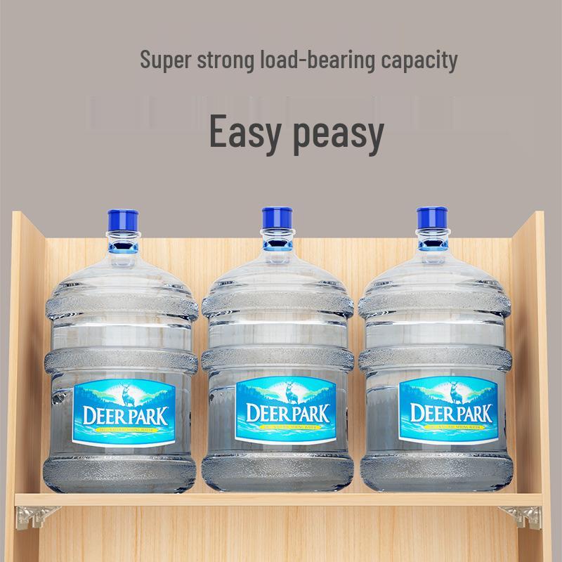 Punch-Free Bracket Support: Decorative Adhesive Hook for Cabinet and Wardrobe Partition