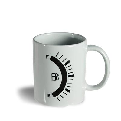 Caneca térmica medidor de combustível caneca termorreativa