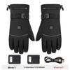 Touchscreen Heated Winter Riding Gloves: Windproof, Waterproof, Warm for Skiing & Motorcycling.