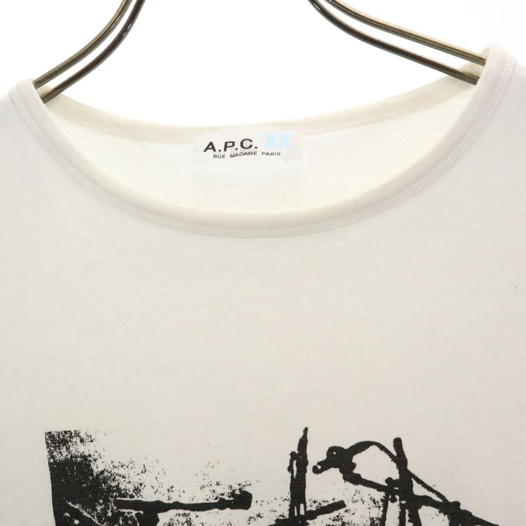 A.P.C. made in Japan SECTION MUSICALE PRINT Short sleeve T-shirt XS Men's Used