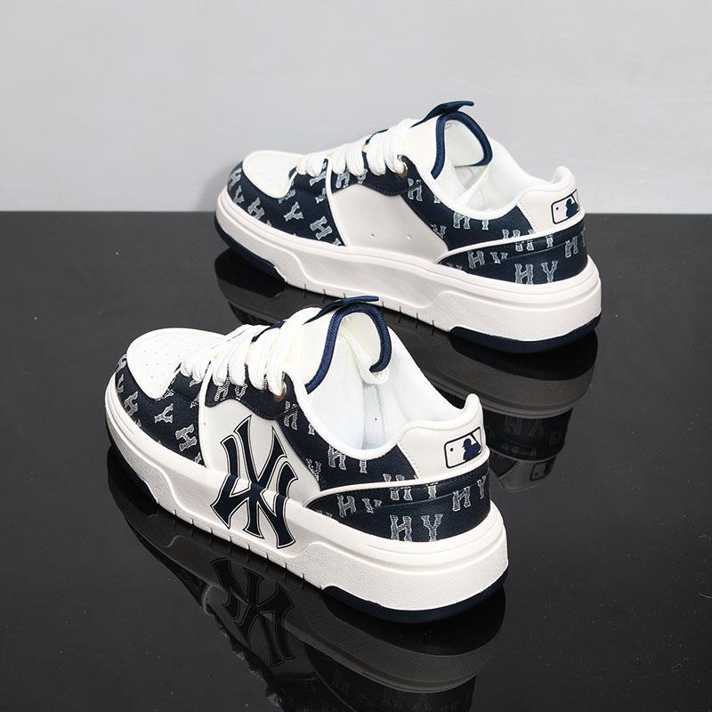 Autumn casual board shoes new summer couple breathable dad shoes leather increase 12