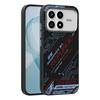 Para OnePlus 15 5G Funda con Bloqueo RFID Portatarjetas Textura de Tela Vaquera Cubierta Trasera de Cuero con