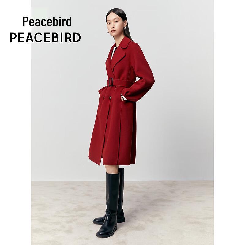 Peacebird Women's Double-Sided Wool Winter Coat