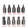 25PCS Precisely Machined Screw Extractor Set, Easy Out Bolt Extractor Set for Mechanics, Artists, Amateurs Tools