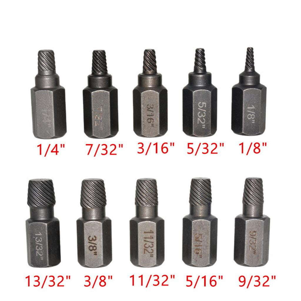 25PCS Precisely Machined Screw Extractor Set, Easy Out Bolt Extractor Set for Mechanics, Artists, Amateurs Tools