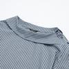 LAP Boat Neck Shoulder Button Slim Fit Blouse Aq3Wb864