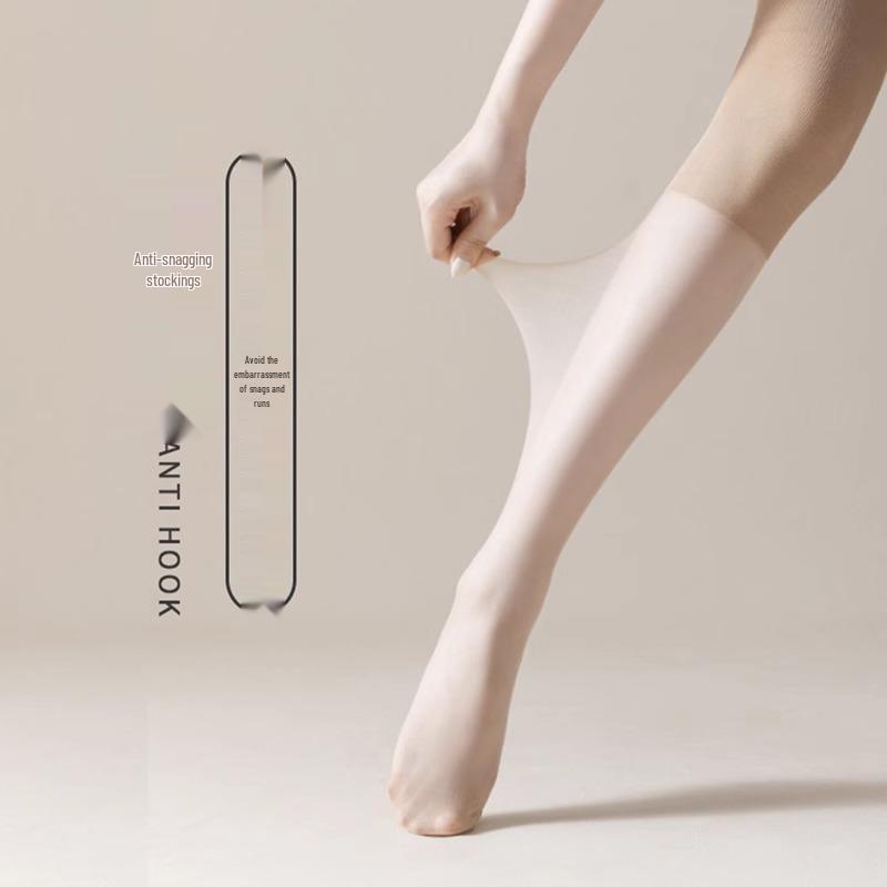 Women's Thin Over-Knee Anti-Slip Knee Pads - Warm, Anti-Snag Stockings for Summer or Air-Conditioned Rooms