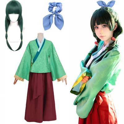 [NOKIJP] Kostium Cosplay Maomao, „Monolog Aptekarza”, Kostium Kota i Kota, Kostium Cosplay Hanfu Maomao, „Monolog Aptekarza”, Dla Dorosłych