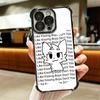 Cute B-Boykisser Catoon Plating Phone Case For Iphone 16 17 Pro Max Air 16E 14 15 Plus 12 13 Mini Anti-Fall Airabag Cover