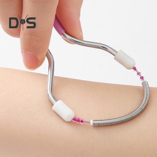 Facial Hair Removal Manual Spring Epilator for Women Hair Removal Tool for Cheeks Neck Upper Lip And Chin