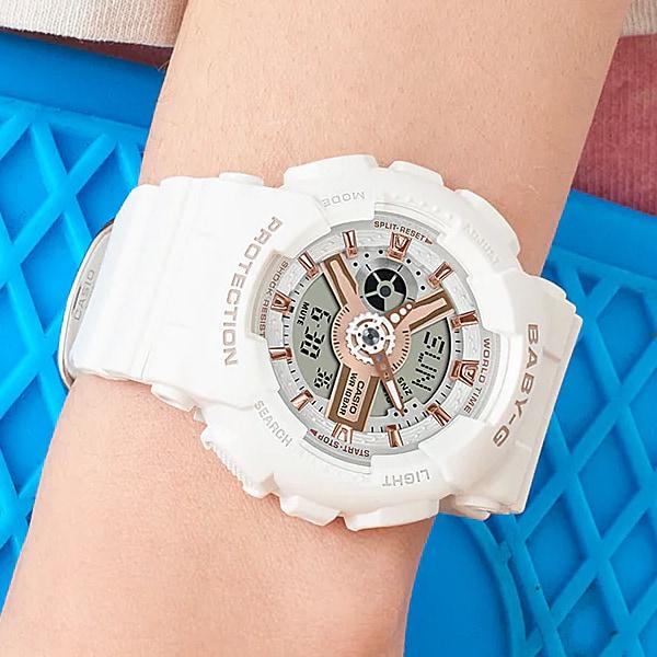 Casio Ba 110xrG 7ajf [Baby G Ba 110 Series Ladies Rubber Band]