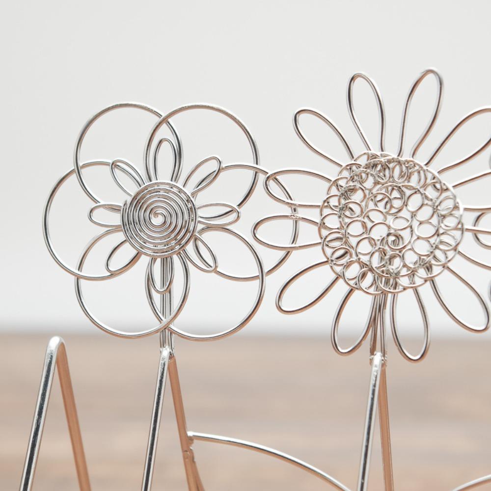 Convenient Metal Professional Desk Card Holder Desk Organizer Office Supply Business Card Holder