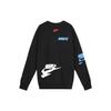 Nike Sportswear Essentials Sweatshirts Men's Black Crew Neck Thickened Regular DM6876-010