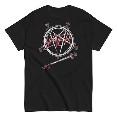 MerchMoment Slayer Sword Logo T-Shirt T-Shirt Black New