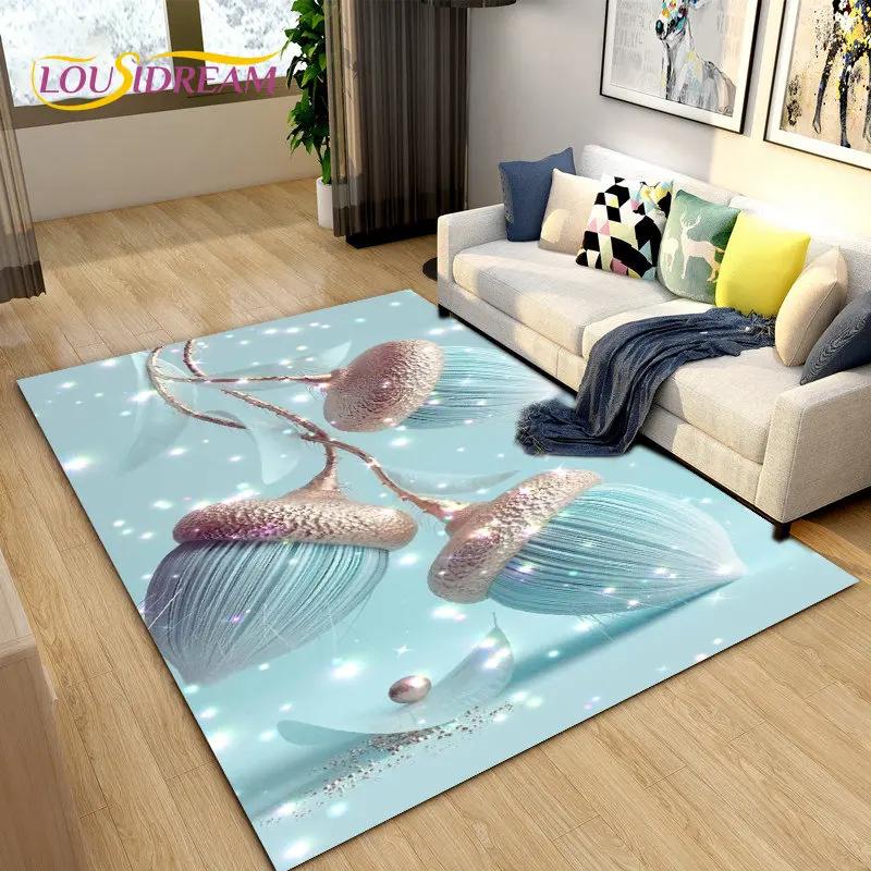 Fruits Vegetables Kitchen Mat Area Rug Carpet for Living Room Bedroom Playroom Sofa decor home Non-slip rug Floor Mat Soft